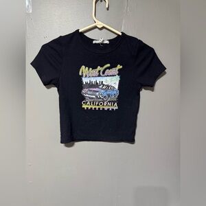 Black woman’s T-Shirt with California Speedway Design